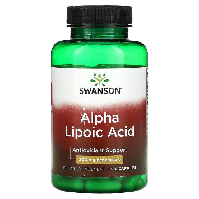 Swanson, Alpha Lipoic Acid, 300 mg, 120 kapsler on Productcaster.