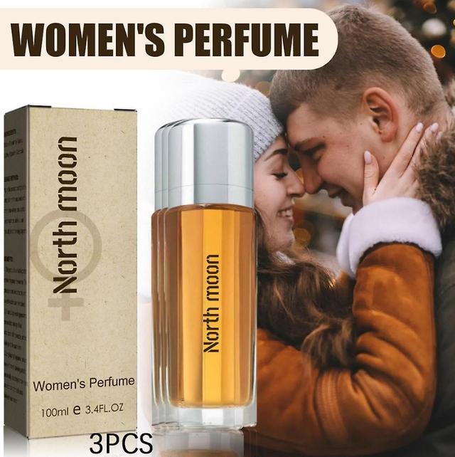 1pc North Moon Women's Perfume Fresh And Elegant Natural Long-lasting Fragrance Light Fragrance Dating Atmosphere Niche Perfume 3PCS on Productcaster.