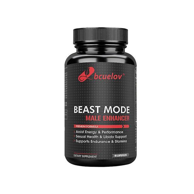 Vorallme Bcuelov Male Booster Naturally Hormone Stimulating Helps Build Muscle Mass Improve Male Energy Support Endurance 60 count-1 bottle on Productcaster.