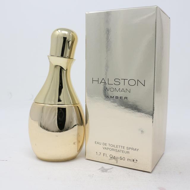 Amber Kobiety przez Halston Eau De Toilette 1.7oz/50ml Spray Nowy z pudełkiem 1.7 oz on Productcaster.