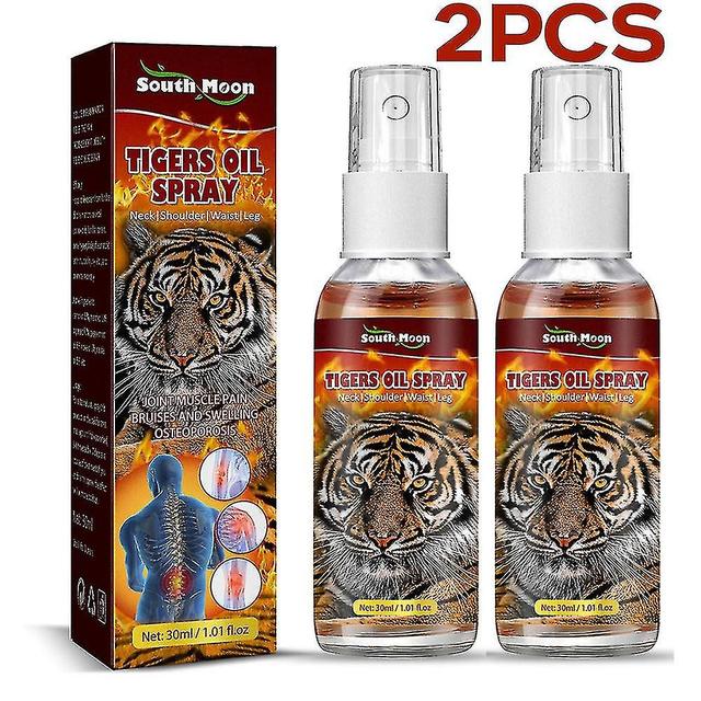 2Pcs 1/2pcs Tiger Balm Oil Spray Soothing Joint Muscle Pain Revitalizing Tendon Health Care Massage on Productcaster.