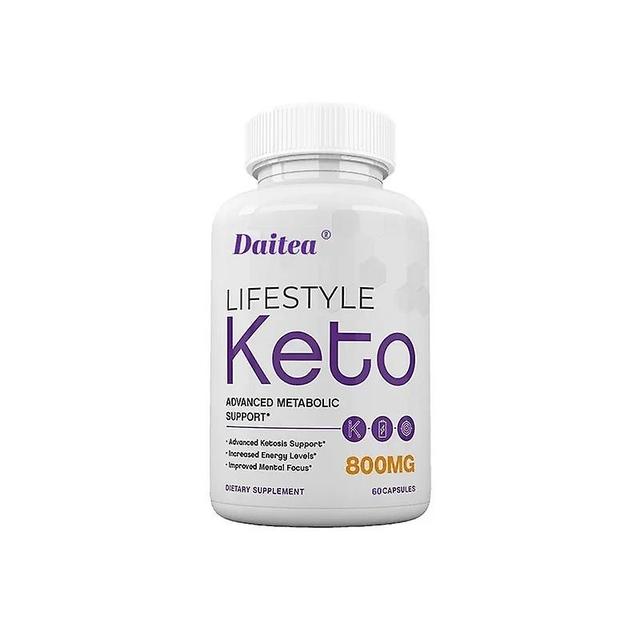 Sofirn Daitea KETO-ketogeniczne kapsułki, pomaga spalać tłuszcz i uzupełniać energię, Naturalny detoks nie powodując niezależności 60 count 1 bottle on Productcaster.