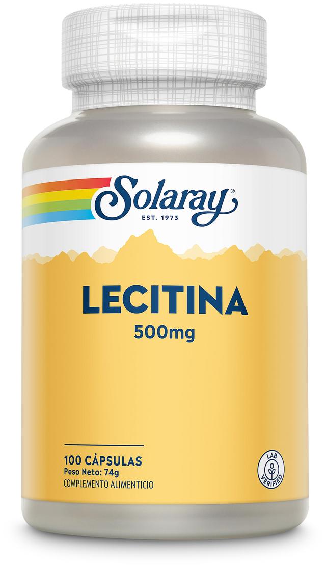 Solaray Lecithin without Oil 100 Capsules on Productcaster.