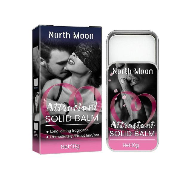 North Moon Sexy Solid Balm z zapachem dla mężczyzn i kobiet Atrakcyjne solidne perfumy różowy on Productcaster.