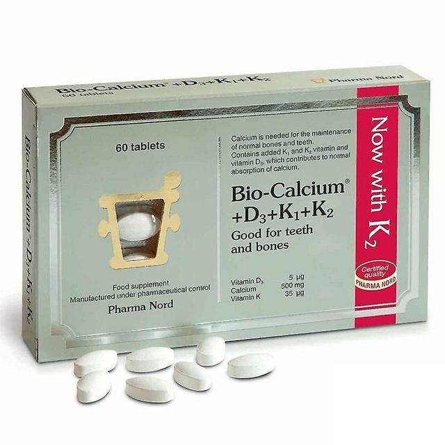 Pharma Nord PharmaNord Bio Calcium + D3 + K 500mg tabs 60 on Productcaster.