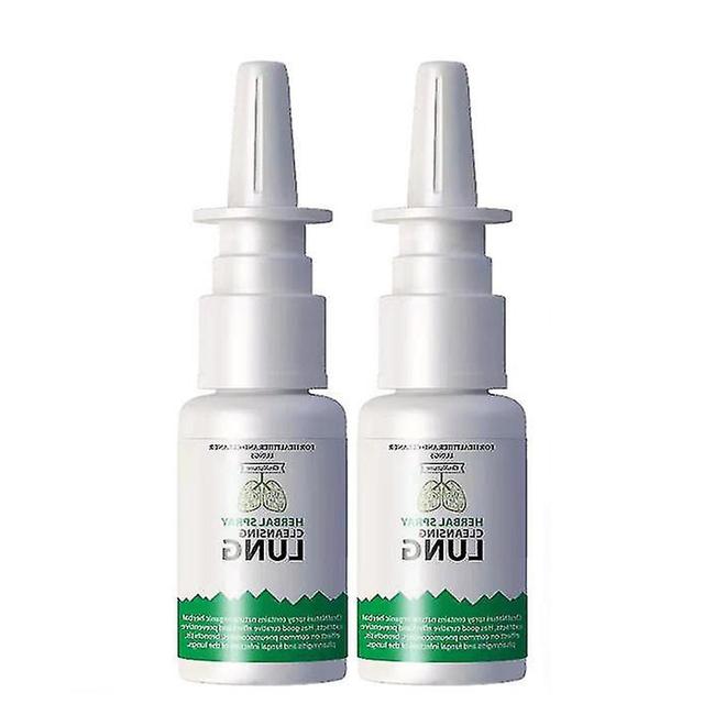 Herbal Detox Lung Cleansing Spray 20ml, Quickly Cleans And Detoxifies A Smoker's Lungs And Airways Of Viruses 2pcs on Productcaster.