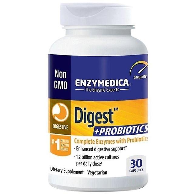 Enzymedica Digest + Probiotics Capsules 30 (13040) on Productcaster.