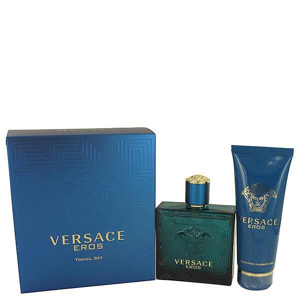 Versace Eros gave sett - 3,4 oz eau de toilette spray + 3,4 oz dusjgel - for Sitron -- on Productcaster.