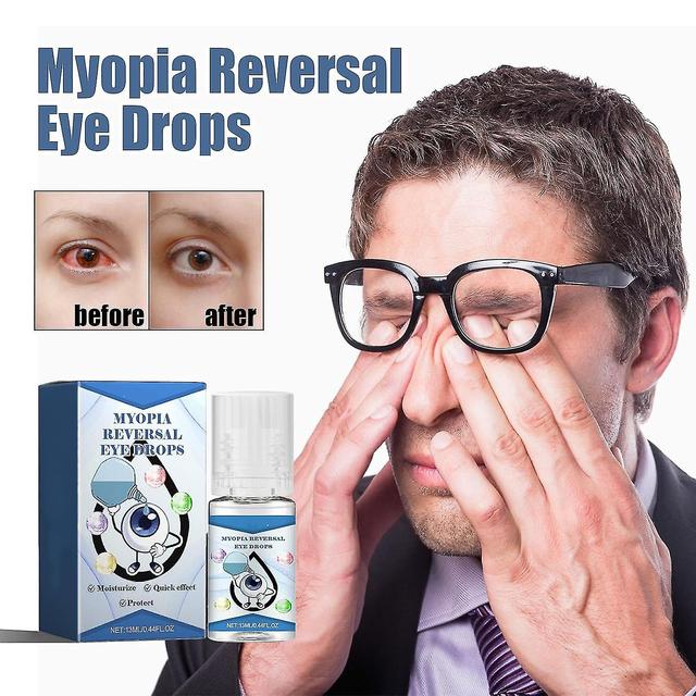 Efmx Gouttes ophtalmiques d’inversion de la myopie, gouttes de bien-être oculaire, gouttes de solution pour les problèmes oculaires, soulager la fa... on Productcaster.