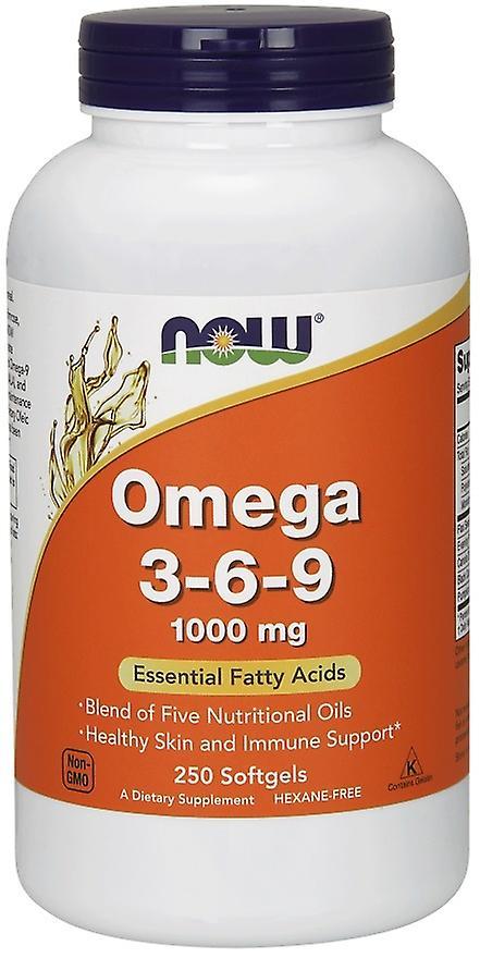 Now Foods Omega 3 6 9 di 1000 mg 250 Capsule Vegetali on Productcaster.