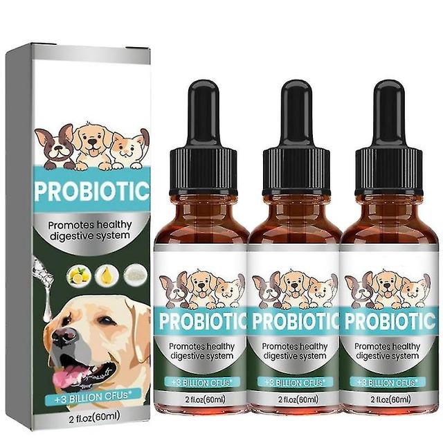 2024 Pet Probiotics Supplement för gastrointestinal hälsa och fysisk kondition 3PCS on Productcaster.