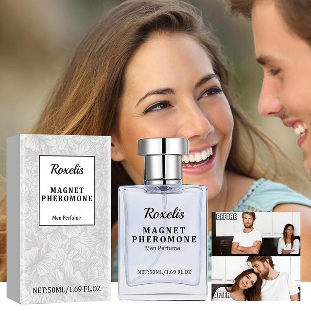 Roxelis Magnet Pheromone, Lasting Fragrance Elegant Natural Fragrance Not Pungent Men's Charm Dating on Productcaster.