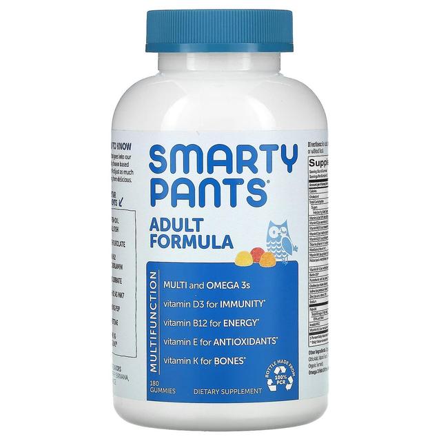 SmartyPants, fórmula para adultos, limón, plátano fresa y naranja, 180 gomitas on Productcaster.