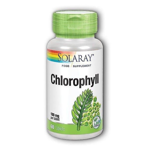 Solaray Chlorophyll 100mg Tabletten 60 (1694) on Productcaster.