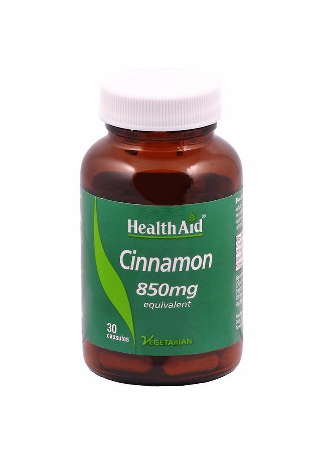 Health Aid Cinnamon 850mg, 30 Capsules on Productcaster.