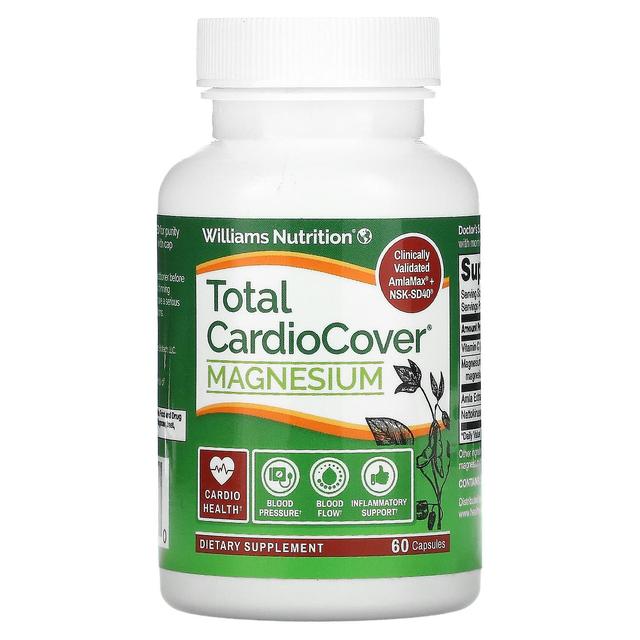 Williams Nutrition, Total CardioCover + Magnesium, 60 Capsules on Productcaster.