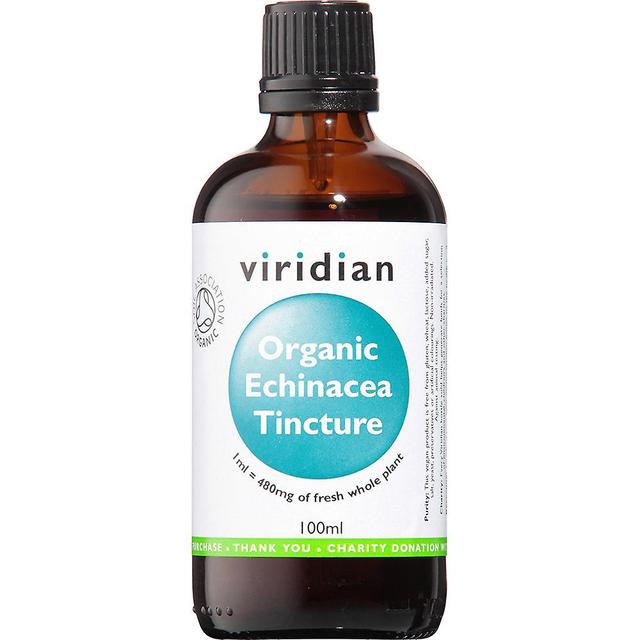 Viridian organic echinacea tincture 100ml on Productcaster.