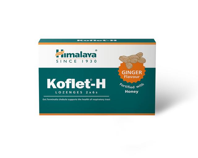 Himalaya Wellness Koflet-h zázvorová pastilka on Productcaster.