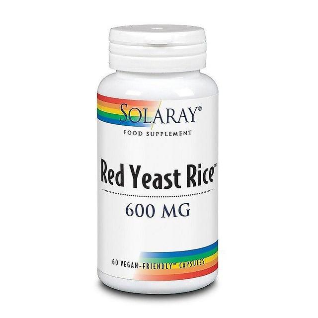 Solaray Red Yeast Rice 600mg Capsules 60 (69474) on Productcaster.