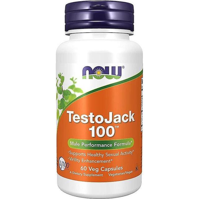 NOW Foods NU Foods TestoJack 100 Capsules 60 on Productcaster.