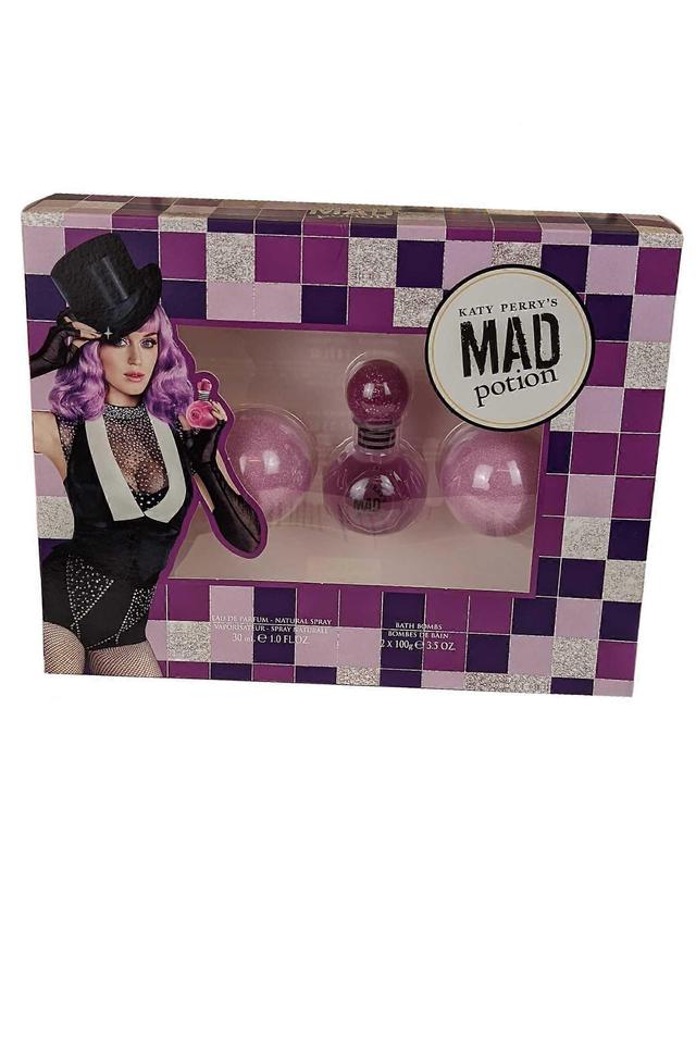 Mad Potion Katy Perry setti - Eau de Parfum Spray 30ml kylpypommit 2 x 100g on Productcaster.