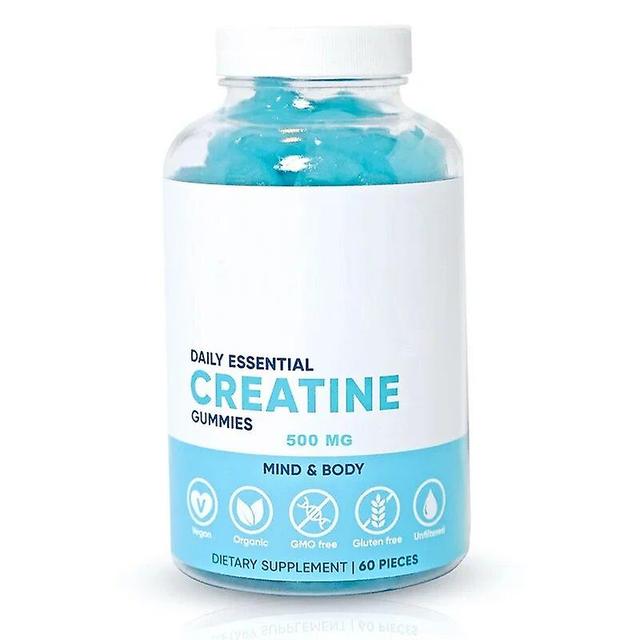 Vorallme 1 Bottle Creatine Sports Fudge Fitness Energy Strong Muscle Quality Sports Performance Health Food Free Delivery 60 Pills on Productcaster.