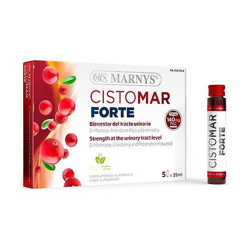 Marny's cistomar forte 5 ampoules of 25ml on Productcaster.