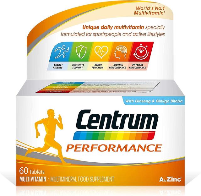 Centrum Performance Multivitamin Tablets Mineral Brain Mind Supplement 60 Tabs on Productcaster.