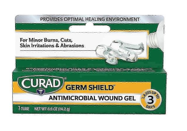 Curad germ shield antimicrobial wound gel, formerly silver solution, 0.5 oz on Productcaster.