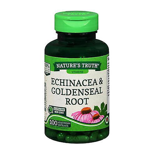 Nature's Truth Naturens sanning Naturlig Hel Ört Echinacea & Goldenseal Root, 100 Kepsar (Förpackning med 1) on Productcaster.