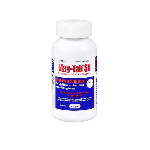 Mag-Tab Mag Tab Sr Magnesium Supplement, 100 tabs (Pack of 1) on Productcaster.