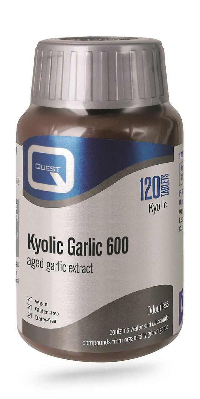 Quest Kyolic Garlic - Aged Garlic Extract - 600mg - 120 Tablets on Productcaster.