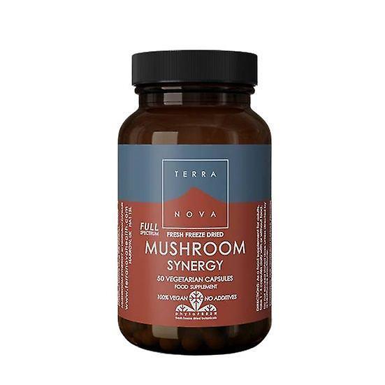 Terra Nova Terranova Mushroom Synergy Super-Blend Caps 50 (T3739) on Productcaster.