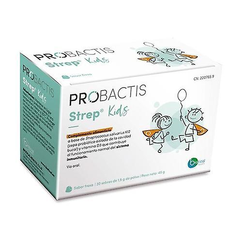 Probactis strep kids probiotics strawberry 30 packets (Strawberry) on Productcaster.