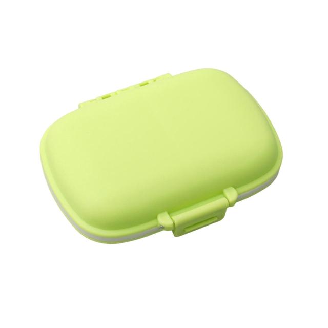 Roadoor Pill Organizer Box BPA Free Food Grade Good Seal Effect 8 Grids Tablets Pills Storage Box Organizer Green on Productcaster.