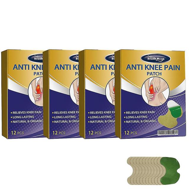 Yalo 1-5 Packungen Knie Pflaster Aufkleber Wermut Extrakt Schmerz Gelenkschmerzen Linderung Pflaster 4er-Packs on Productcaster.