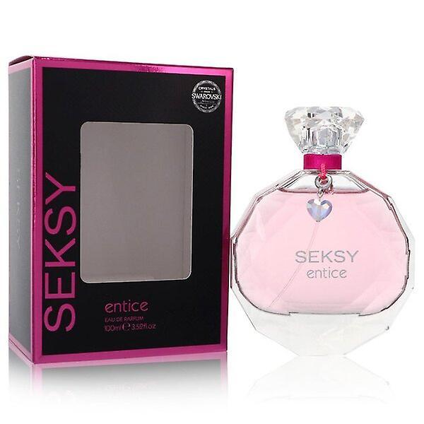 Seksy Entice Eau De Parfum Spray 3.5 Oz For Women Apricot on Productcaster.