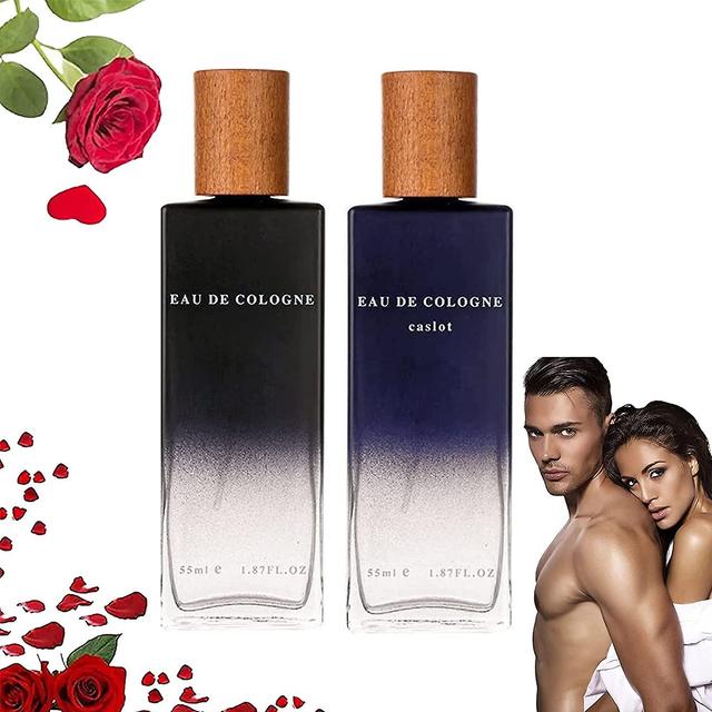 Haobuy Pheromone Köln für Männer ziehen Frauen an, Feromone Sense Feel Natural Body Mist, lang anhaltende Männer Parfüm Spray Blau schwarz 2 bottles on Productcaster.