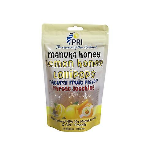 Pacific Resources International Children's Lollipops, Lemon and Honey 12 Count (Pack of 1) on Productcaster.