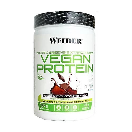 Weider Vegan Protein Chocolate Brownie Flavor 750 g (Chocolate - Brownie) on Productcaster.