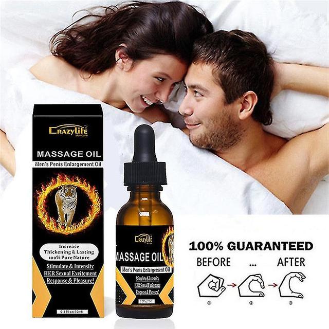 Massage pour hommes Huile essentielle Produits durables Éjaculation précoce Érection rapide Prolonger 60 minutes on Productcaster.