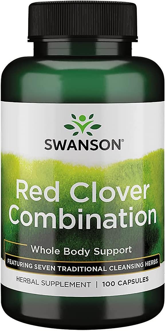 Swanson Red Clover Kombinácia 100 kapsúl 100 gr on Productcaster.