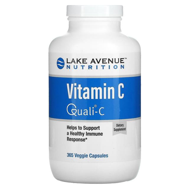 Lake Avenue Nutrition Lake Avenue Nutrizione, Vitamina C, Quali-C, 1.000 mg, 365 Veggie Capsule on Productcaster.