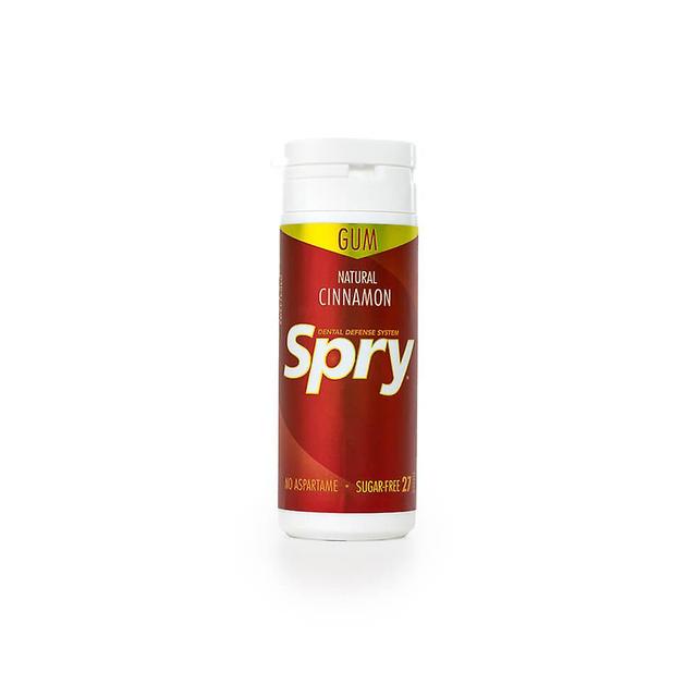 Spry natural cinnamon chewing gum 27's on Productcaster.