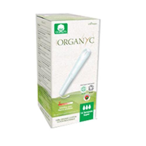 Organyc Organic Cotton Applicator Tampoons Super, 14 ct (Pak van 1) on Productcaster.