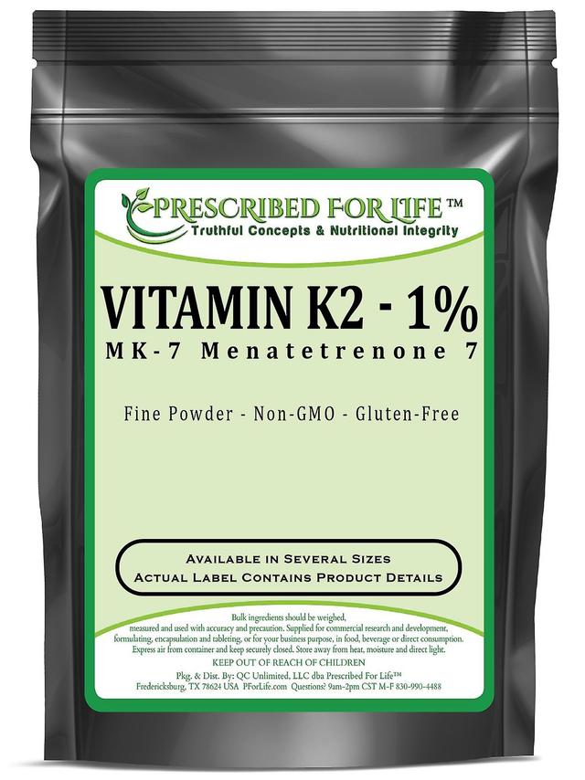 Prescribed For Life Vitamin K2 - MK-7 Menaquinone Powder 2 oz (57 g) on Productcaster.