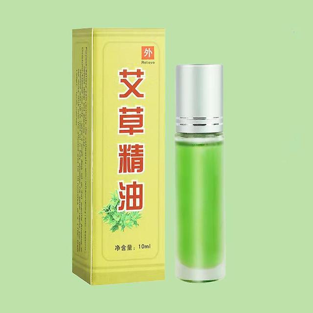 Jimonzi 5 Bottles Pure Wild Wormwood Scraping Essential Oil Mugwort Extraction Enhance Moxibustion's Effect Meridian Massage Oils Health Only 1 bottle on Productcaster.