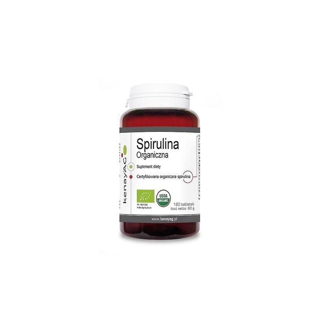 Kenay eco organic spirulina 180 tablets BI3183 on Productcaster.