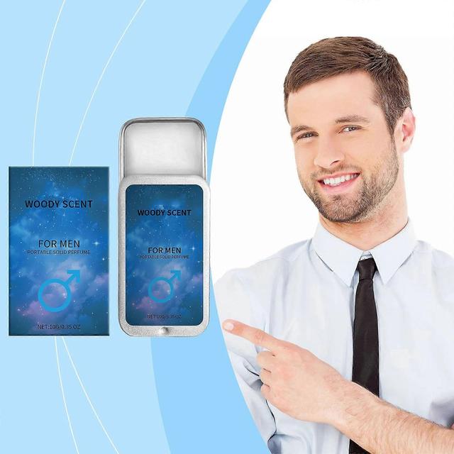 Kankanwo Mini Perfume Solid Balm For Men Lasting Portable Balm Fresh Solid Eau Toilette 10g A on Productcaster.