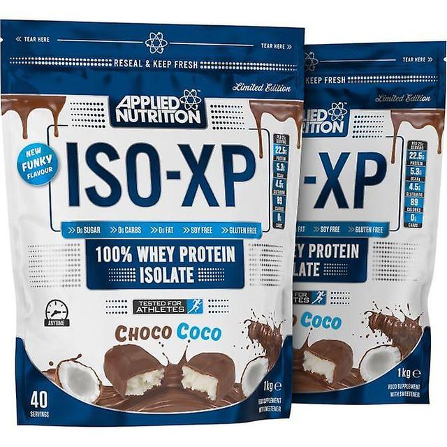 Applied Nutrition ISO-XP 100% Whey Protein Isolate Food Supplement - 1 kg Choco Bounty 1kg on Productcaster.